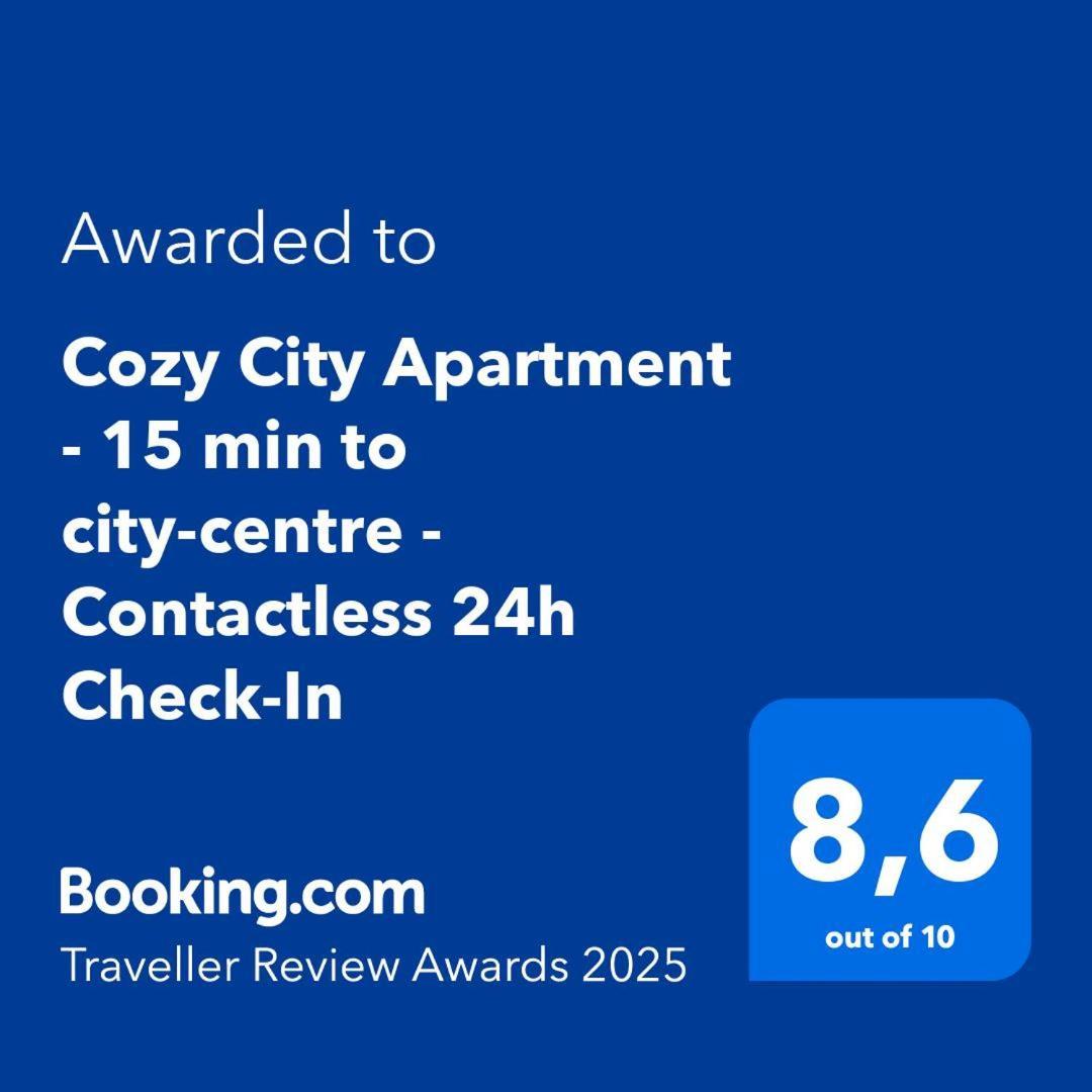 Cozy City Apartment - 15 Min To City-Centre - Contactless 24H Check-In ウィーン エクステリア 写真